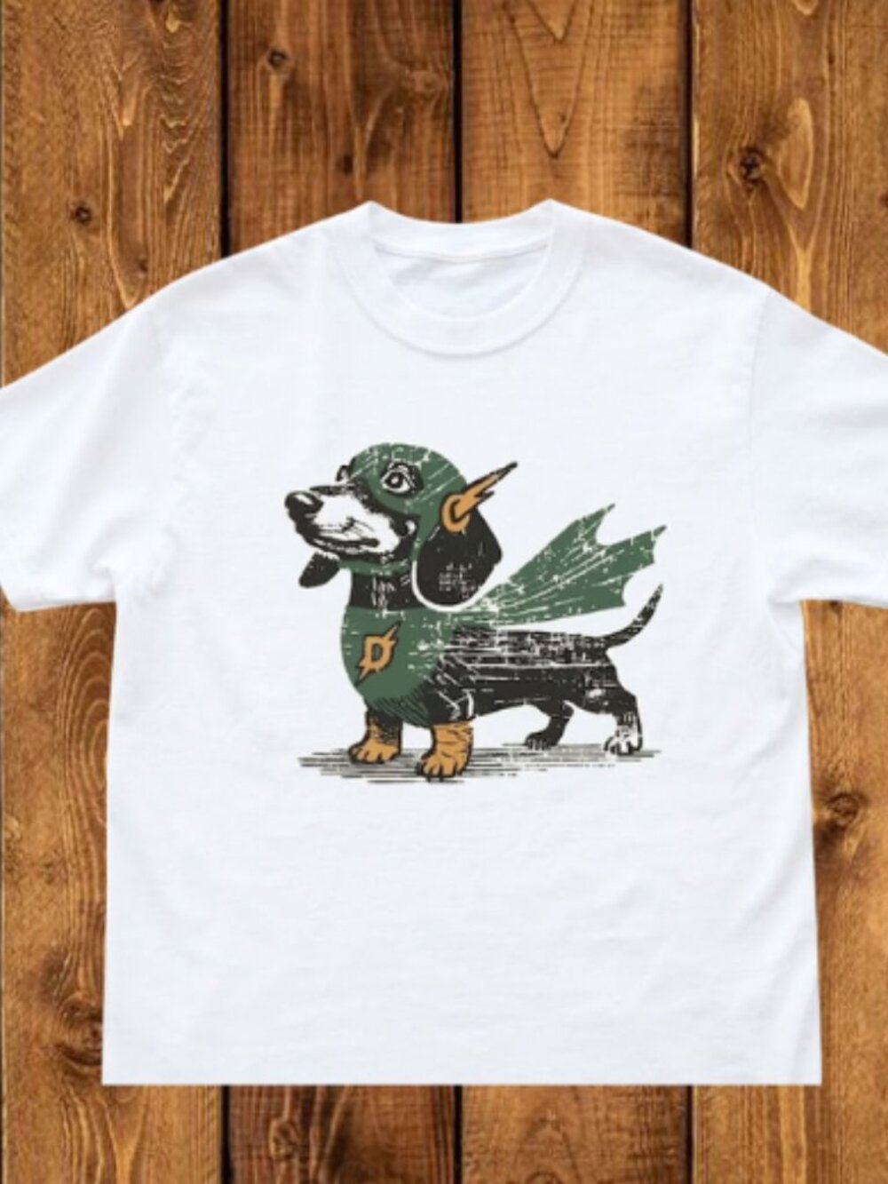 Dachshund Superhero T-Shirt